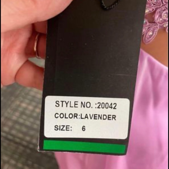 LaFemme Formal Dress size 6 - Picture 5 of 6